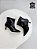 Alice Cano Curto - Bota Couro Bico Fino Salto Kitten Preto - Imagem 2