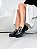 Dora - Mocassim Feminino Tratorado com Metal Ouro Preto - Imagem 2