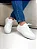 Supra - Tênis Couro Feminino Casual Branco - Imagem 2