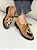 Cody - Sapato Feminino Oxford Couro Camurça Cow Print Caramelo - Imagem 2