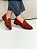Chelsea - Sapato Feminino Mocassim Loafer Camurça Terracota - Imagem 2
