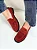 Chelsea - Sapato Feminino Mocassim Loafer Camurça Terracota - Imagem 3