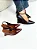 Blair - Sapato Feminino Scarpin Anabela Tira Café - Imagem 6