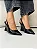 Elise - Sapato Feminino Slingback Anabela Preto - Imagem 5