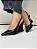 Elise - Sapato Feminino Slingback Anabela Preto - Imagem 2
