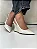 Elise - Sapato Feminino Slingback Anabela Off White - Imagem 4