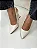 Elise - Sapato Feminino Slingback Anabela Off White - Imagem 3