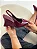 Elise - Sapato Feminino Slingback Anabela Marsala - Imagem 5