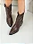 Asha - Bota Couro Western Cano Curto Marrom - Imagem 3