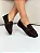 Astor Square - Sapato Feminino Mocassim Loafer Camurça Café - Imagem 2