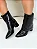 Diana - Bota Capa Removível Cano Curto Salto Bloco Preto - Imagem 5
