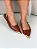 Sophia - Sapatilha Slingback Bico Fino Ponteira Metálica Caramelo - Imagem 3