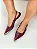 Sophia - Sapatilha Slingback Bico Fino Ponteira Metálica Marsala - Imagem 5