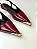 Sophia - Sapatilha Slingback Bico Fino Ponteira Metálica Marsala - Imagem 9