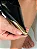 Sophia - Sapatilha Slingback Bico Fino Ponteira Metálica Preto - Imagem 6