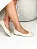 Auri - Sapatilha Feminina Clássica Texturizada Off White - Imagem 2
