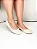 Auri - Sapatilha Feminina Clássica Texturizada Off White - Imagem 3