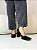 Gabrielle - Sapato Scarpin Bico Quadrado Preto - Imagem 8