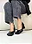 Gabrielle - Sapato Scarpin Bico Quadrado Preto - Imagem 5