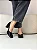 Gabrielle - Sapato Scarpin Bico Quadrado Preto - Imagem 6