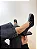 Gabrielle - Sapato Scarpin Bico Quadrado Preto - Imagem 9