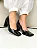 Gabrielle - Sapato Scarpin Bico Quadrado Preto - Imagem 2