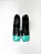 Gabrielle - Sapato Scarpin Bico Quadrado Preto/Turquesa - Imagem 10