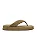 Gigi - Tamanco Feminino Flatform Tira em Dedo Camurça Taupe - Imagem 1