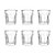 JOGO C/ 6 COPOS TEQUILA SHOT DOSE  WHISKY CACHAÇA 50ml - Imagem 2
