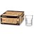 JOGO C/ 6 COPOS TEQUILA SHOT DOSE  WHISKY CACHAÇA 50ml - Imagem 1