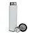 Garrafa Térmica de Inox Com Infusor 400ml Branca - Imagem 2