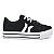 Tênis casual Nobuck/Napa - Preto/Branco Via Marte - Imagem 1
