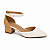 Sapato Scarpin feminino Salto Grosso Bico Fino - Beira Rio - Imagem 9