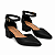 Sapato Scarpin feminino Salto Grosso Bico Fino - Beira Rio - Imagem 6
