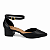 Sapato Scarpin feminino Salto Grosso Bico Fino - Beira Rio - Imagem 3
