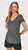 Blusa Básica Feminina Mullet Decote V em Viscose Strech - Imagem 4