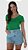 Blusa Básica Feminina Mullet Decote V em Viscose Strech - Imagem 8