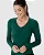 Blusa Basica Feminina Gola V manga longa - Malwee - Imagem 2