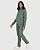 Jaqueta Básica Feminina Gola Alta Moletom Stretch Flanelado - Malwee - Imagem 2