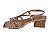 Sandália Feminino Metalizado Salto Bloco Vizzano - Imagem 8