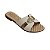 Sandália Rasteira Feminina Beira Rio - Imagem 7