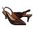 Sapato Feminino Scarpin Slingback Salto Medio Fino - Vizzano - Imagem 5