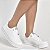 Tênis branco Feminino Casual Básico - Via Marte - Imagem 4
