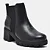 Bota Feminina Casual Cano Curto Salto Bloco Via Marte - Imagem 1