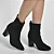 Bota Feminina Casual Knit Salto Bloco Via Marte - Imagem 5