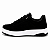 Tênis preto Casual Feminino em Nobuck - Via Marte - Imagem 3
