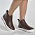 Tênis Casual Abotinado Feminino Cano Baixo Via Marte - Imagem 4