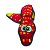 Brinquedo Outward Hound Cobra Dupla Costura Para Cães Vermelho XL - Imagem 3