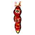 Brinquedo Outward Hound Cobra Dupla Costura Para Cães Vermelho G - Imagem 1