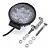 PAR FAROL DE MILHA AUXILIAR REDONDO 9 LEDS - Imagem 4